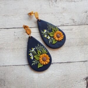 Pendientes forma de lágrima