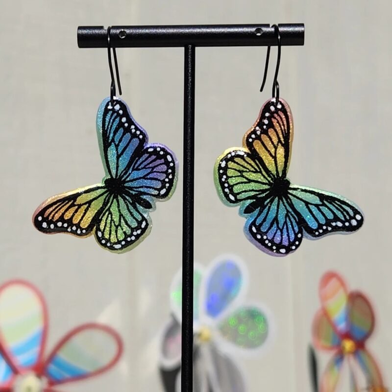 Pendientes en forma de Mariposa